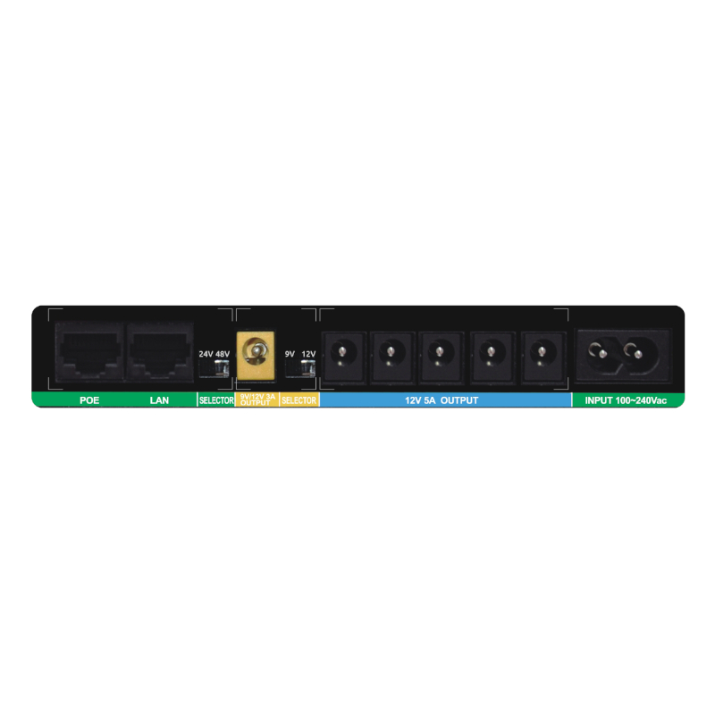 GIZZU 60W 65Wh 17600mAh Mini POE DC UPS – Black - Image 2