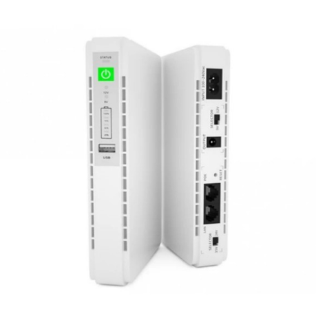 Andowl 12000mAh Mini DC UPS White Q-UP1000