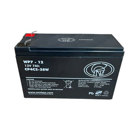 Centurion Gate Motor Battery 12V 7AH CP4C2-28W